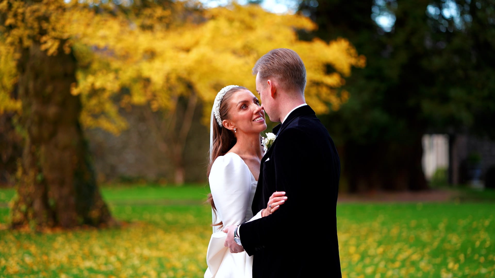 Autumn weddings at Tankardstown House